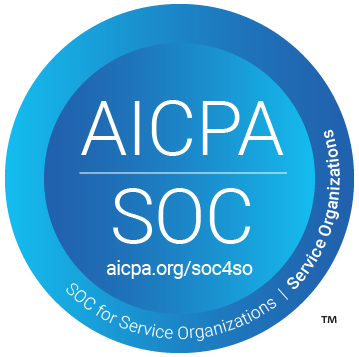 SOC 2 Type II compliant — AICPA SOC for Service Organizations